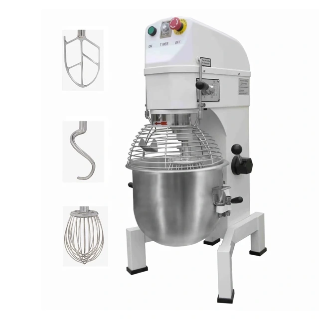Classic 3 Handle 3 Speed Food Mixer With Cover 10L to 50L Bowl