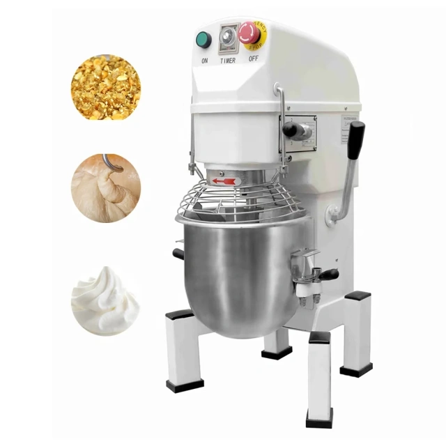 Classic 3 Handle 3 Speed Food Mixer With Cover 10L to 50L Bowl
