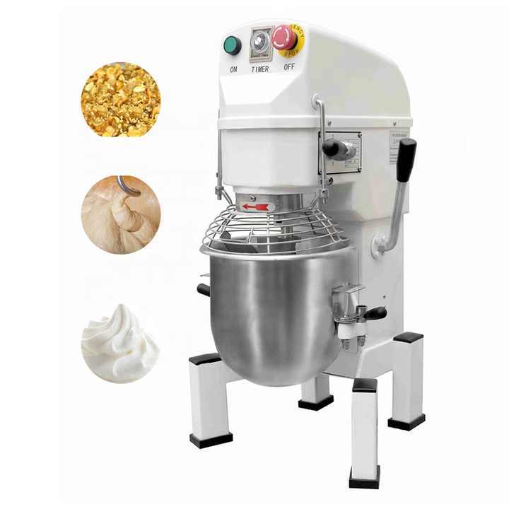 Classic 3 Handle 3 Speed Food Mixer With Cover 10L to 50L Bowl