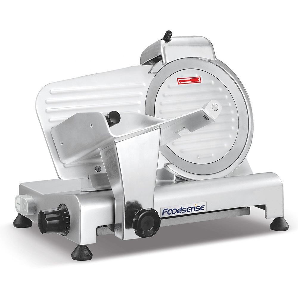 Electric Automatic Meat Slicer Beef 11inch 275mm Blade Aluminum