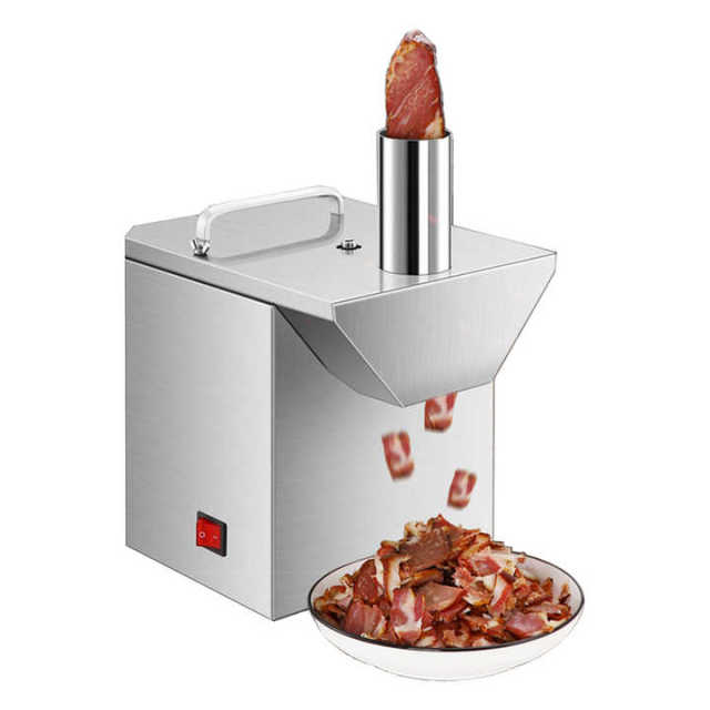 Electric Automatic Sausage Cutter Stainless Steel Cucumber Slicer