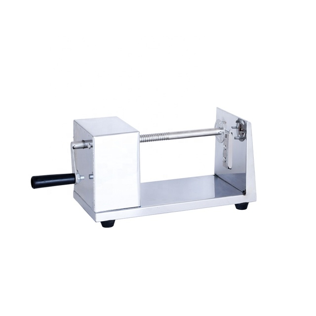 Manual Twist Potatoes Tower Slicer Chips Machine Tornado Cutter