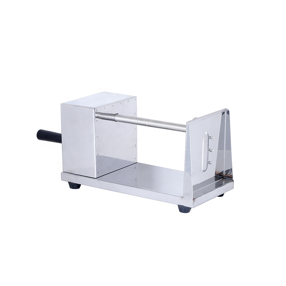 Manual Twist Potatoes Tower Slicer Chips Machine Tornado Cutter