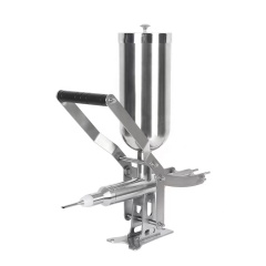 5L Manual Jam Cream Injection Machine Sausage Filler Full SS304