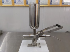 5L Manual Jam Cream Injection Machine Sausage Filler Full SS304