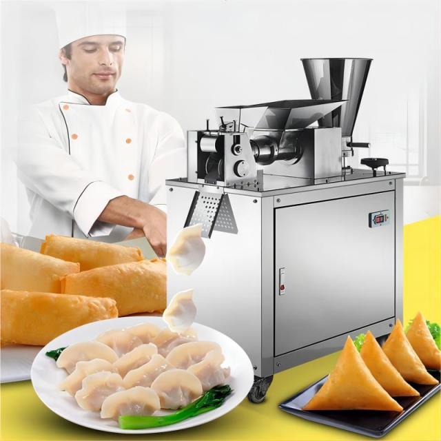 High Efficiency Electric Commercial Stainless Steel Dumpling Making Machine