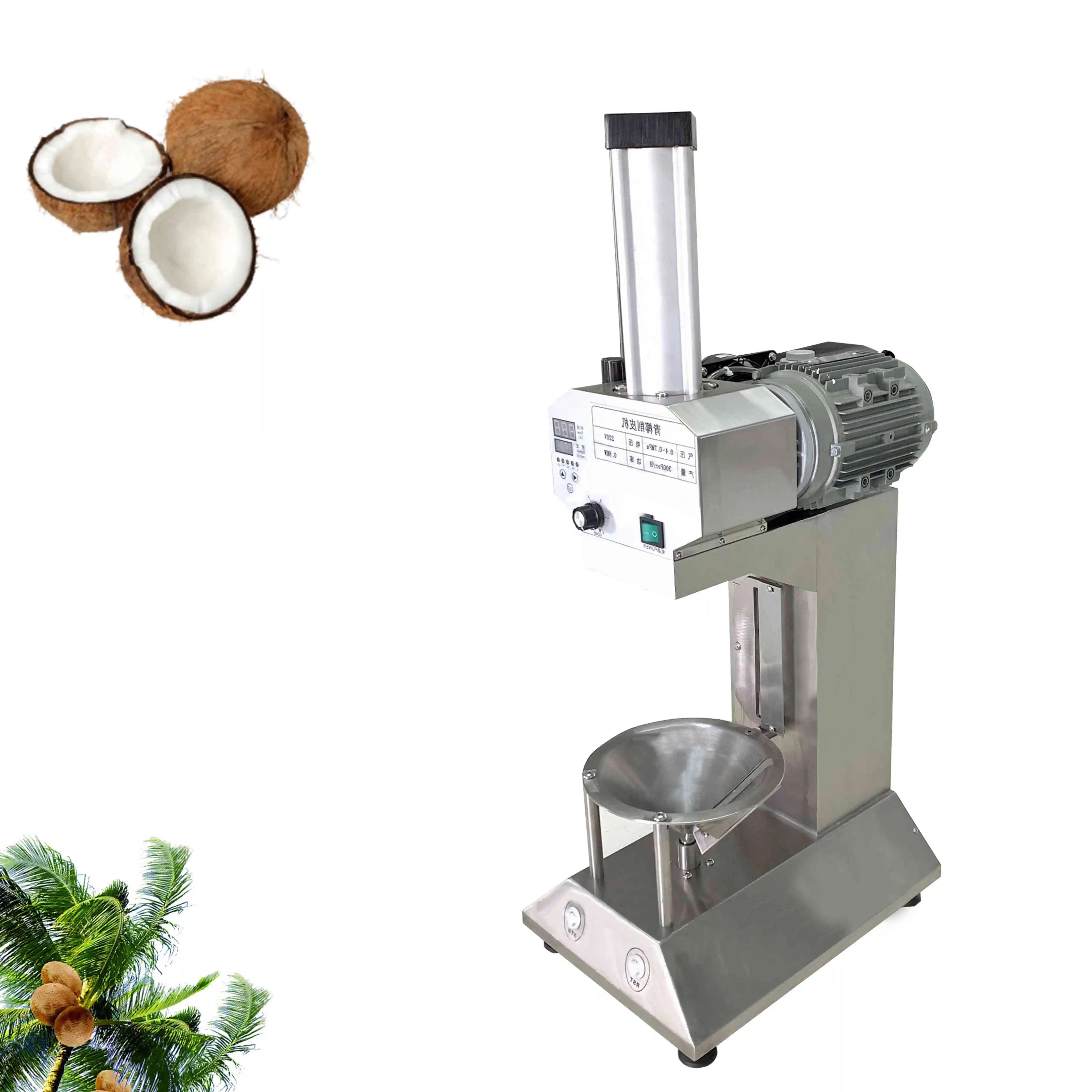 Automatic Electric Industrial Coco Tender Coconut  Peeling Machine