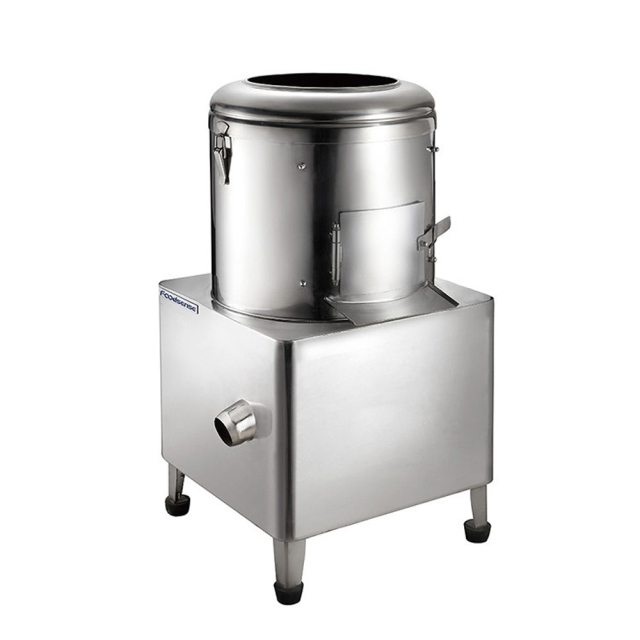 Commercial automatic potato peeler - vertical model, 10KG capacity
