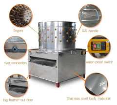 Poultry Feather Depilator / Bird Plucking Machine / Poultry Slaughter Machine