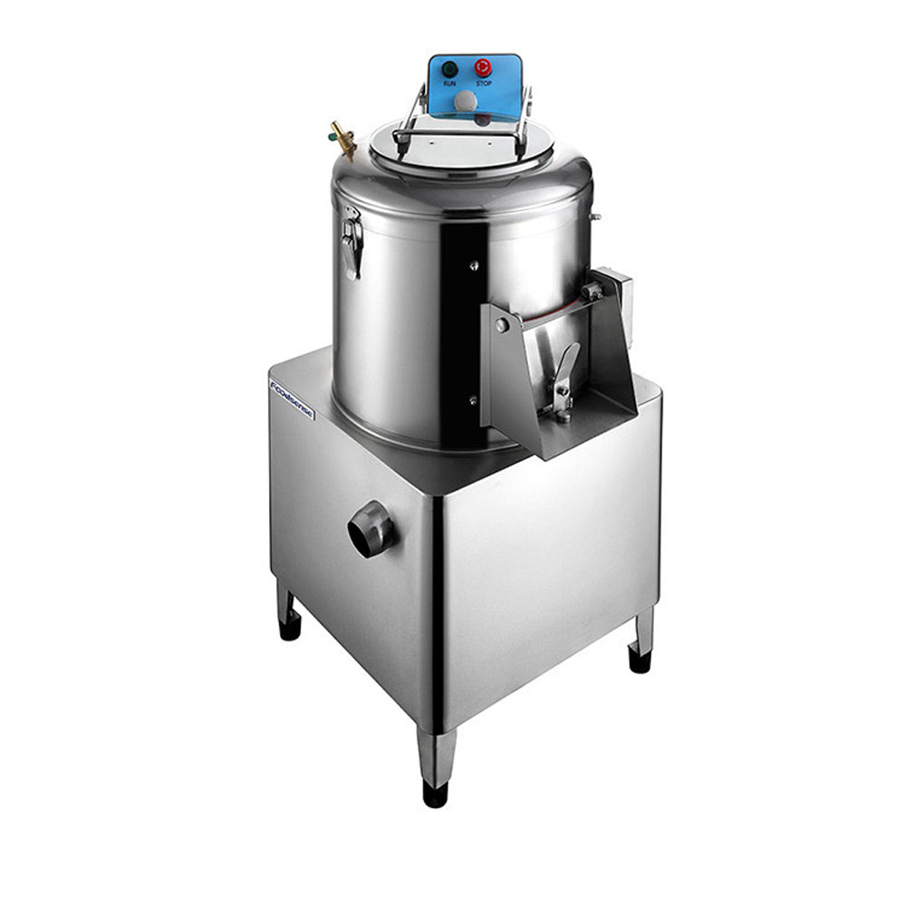 Commercial automatic potato peeler - vertical model, 10KG capacity