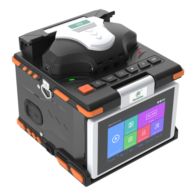 Máquina de emenda por fusão H9 Modelo 6 motores VFL e OPM embutidos 2024 Novo design Venda quente