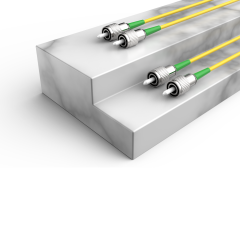 FC/APC-FC/APC单模双纤G652D/G657A2纤芯低烟无卤光纤跳线