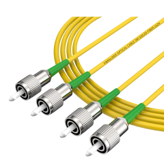 FC/APC-FC/APC单模双纤G652D/G657A2纤芯低烟无卤光纤跳线