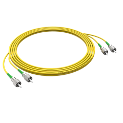 FC/APC-FC/APC单模双纤G652D/G657A2纤芯低烟无卤光纤跳线