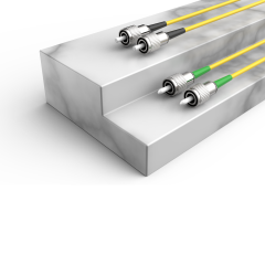 FC/UPC-FC/APC单模双纤G652D/G657A2纤芯低烟无卤光纤跳线