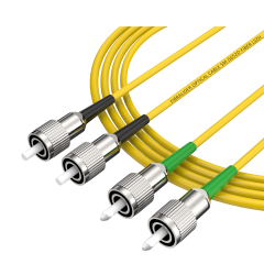 FC/UPC-FC/APC单模双纤G652D/G657A2纤芯低烟无卤光纤跳线