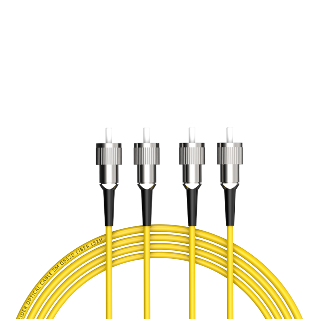 FC/UPC-FC/UPC单模双纤G652D/G657A2纤芯低烟无卤光纤跳线
