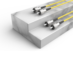 FC/UPC-FC/UPC单模双纤G652D/G657A2纤芯低烟无卤光纤跳线