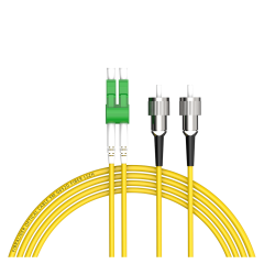 LC/APC-FC/UPC单模双纤G652D/G657A2纤芯低烟无卤光纤跳线