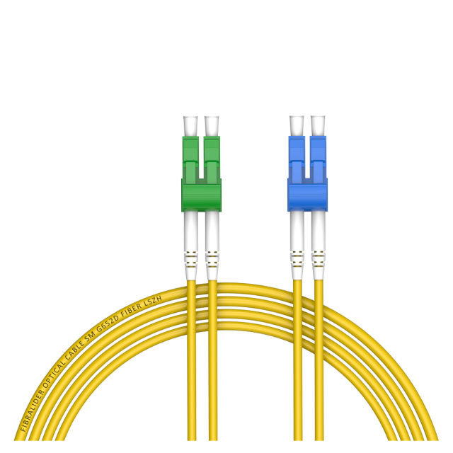 Fiber Optic Patchcord LC/APC-LC/UPC Duplex Single Mode G652D/G657A2 Core LSZH SM Fiber Optical Patch Cord Cables