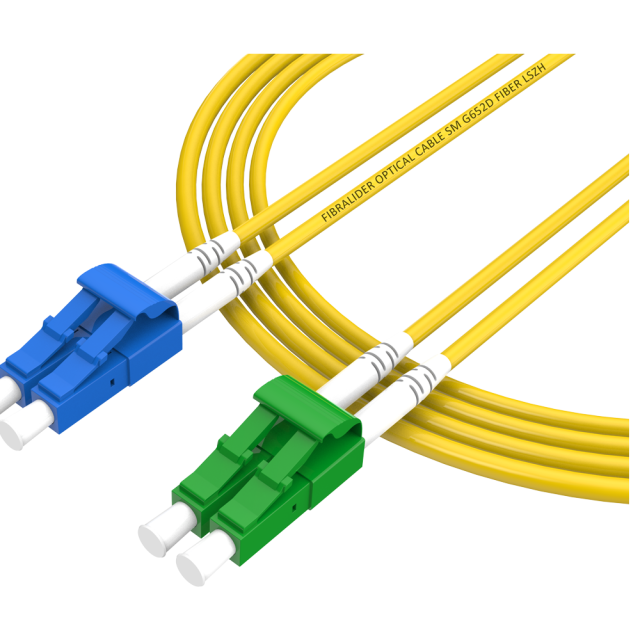 Fiber Optic Patchcord LC/APC-LC/UPC Duplex Single Mode G652D/G657A2 Core LSZH SM Fiber Optical Patch Cord Cables