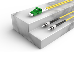 Fiber Optic Patchcord LC/APC-ST/UPC Duplex Single Mode G652D/G657A2 Core LSZH SM Fiber Optical Patch Cord Cables