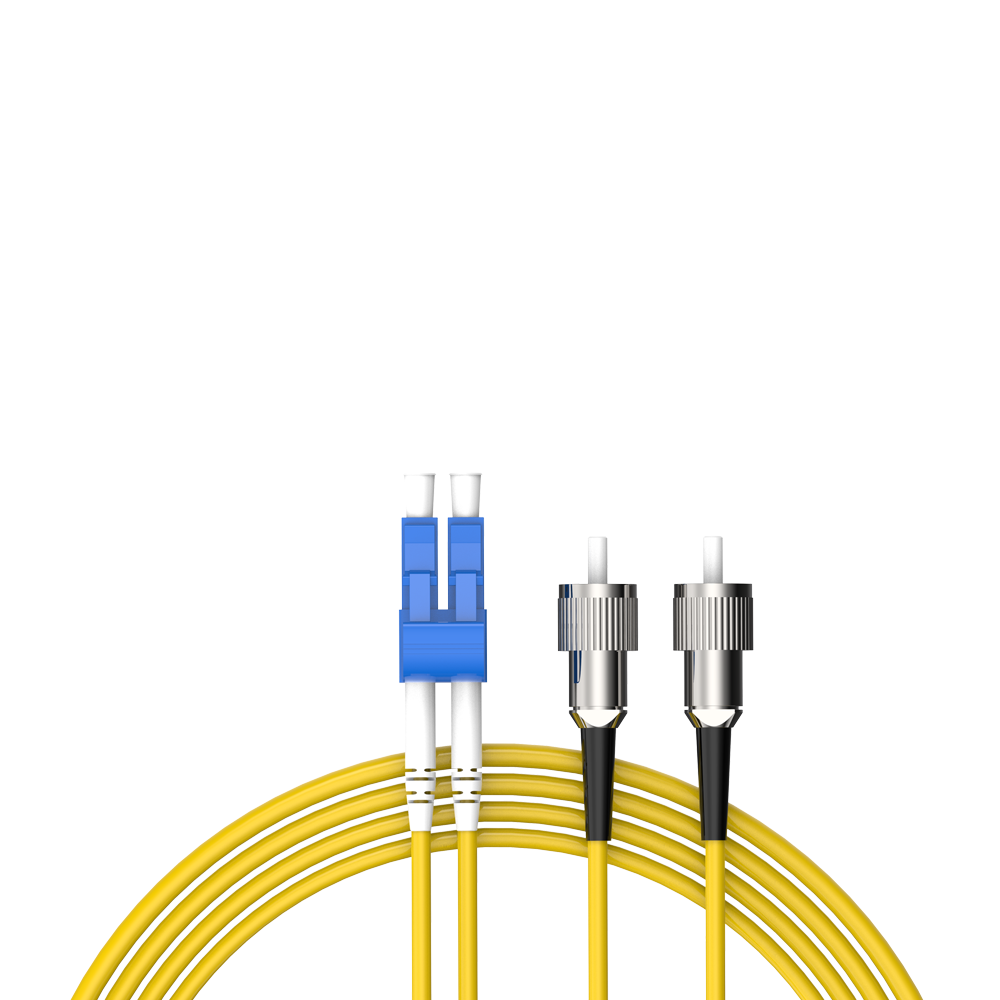 Fibra Óptica Patchcord LC/UPC-FC/UPC Duplex Single Mode G652D/G657A2 Core LSZH SM Cables de fibra óptica Patch Cord
