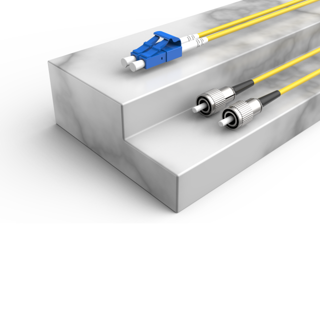 Fiber Optic Patchcord LC/UPC-FC/UPC Duplex Single Mode G652D/G657A2 Core LSZH SM Fiber Optical Patch Cord Cables