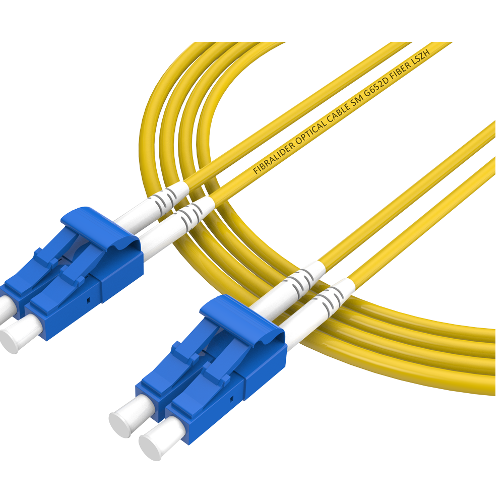 Fibra Óptica Patchcord LC/UPC-LC/UPC  Duplex Single Mode G652D/G657A2 Core LSZH SM Cables de fibra óptica Patch Cord