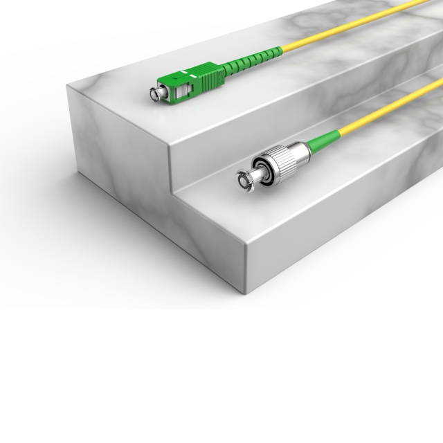 单模单纤SC/APC-FC/APC G652D/G657A2纤芯低烟无卤光纤跳线