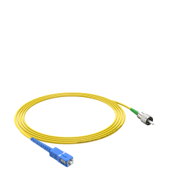 单模单纤SC/UPC-FC/APC G652D/G657A2纤芯低烟无卤光纤跳线