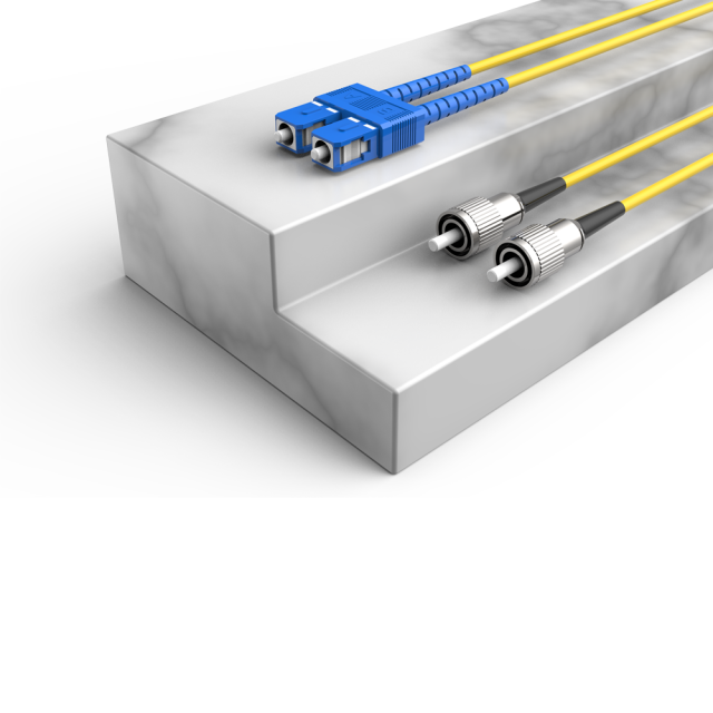 SC/UPC-FC/UPC单模双纤G652D/G657A2纤芯低烟无卤光纤跳线