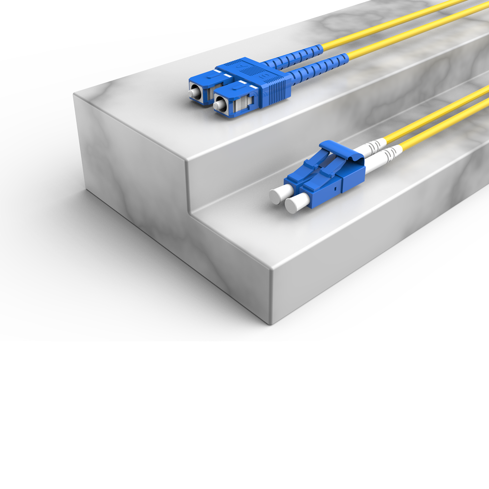 Fiber Optic Patchcord SC/UPC-LC/UPC Duplex Single Mode G652D/G657A2 Core LSZH SM Fiber Optical Patch Cord Cables