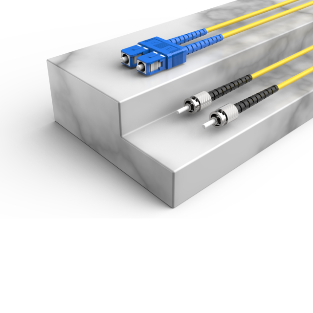 Волоконно-оптический патч-корд SC/UPC-ST/UPC дуплексный однорежимный G652D/G657A2 ядро LSZH SM волоконно-оптический патч-корд кабели