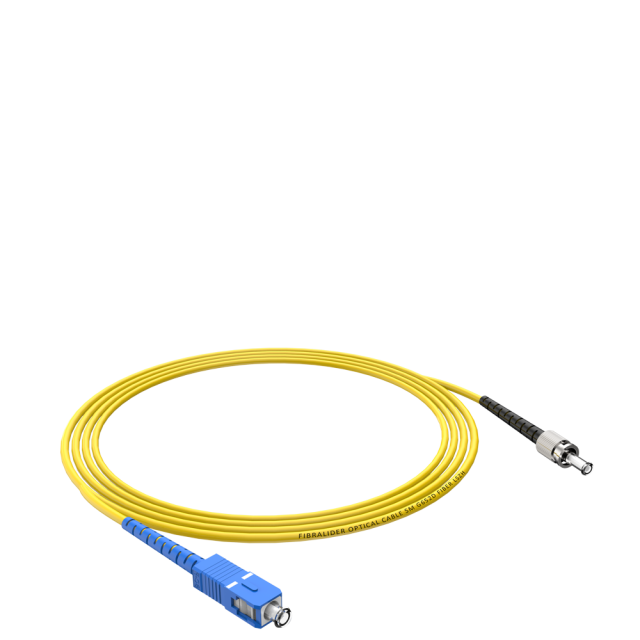 Single Mode Fiber Optic Patchcord SC/UPC-ST/UPC G652D/G657A2 Core LSZH SM Fiber Optical Patch Cord Cables
