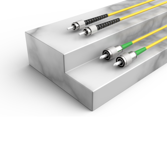 Волоконно-оптический патч-корд ST/UPC-FC/APC  дуплексный однорежимный G652D/G657A2 ядро LSZH SM волоконно-оптический патч-корд кабели