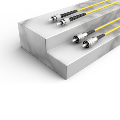 ST/UPC-FC/UPC单模双纤G652D/G657A2纤芯低烟无卤光纤跳线