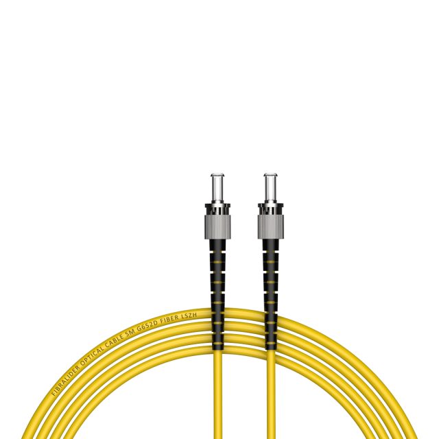 Single Mode Fiber Optic Patchcord ST/UPC-ST/UPC G652D/G657A2 Core LSZH SM Fiber Optical Patch Cord Cables