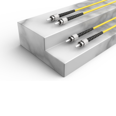 Волоконно-оптический патч-корд ST/UPC-ST/UPC  дуплексный однорежимный G652D/G657A2 ядро LSZH SM волоконно-оптический патч-корд кабели