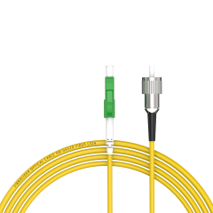 Fiber Optic Patchcord LC/APC-FC/UPC Single Mode Simplex G652D/G657A1 Core LSZH SM Fiber Optical Patch Cord Cables
