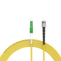 Fiber Optic Patchcord LC/APC-ST/UPC Single Mode Simplex G652D/G657A1 Core LSZH SM Fiber Optical Patch Cord Cables