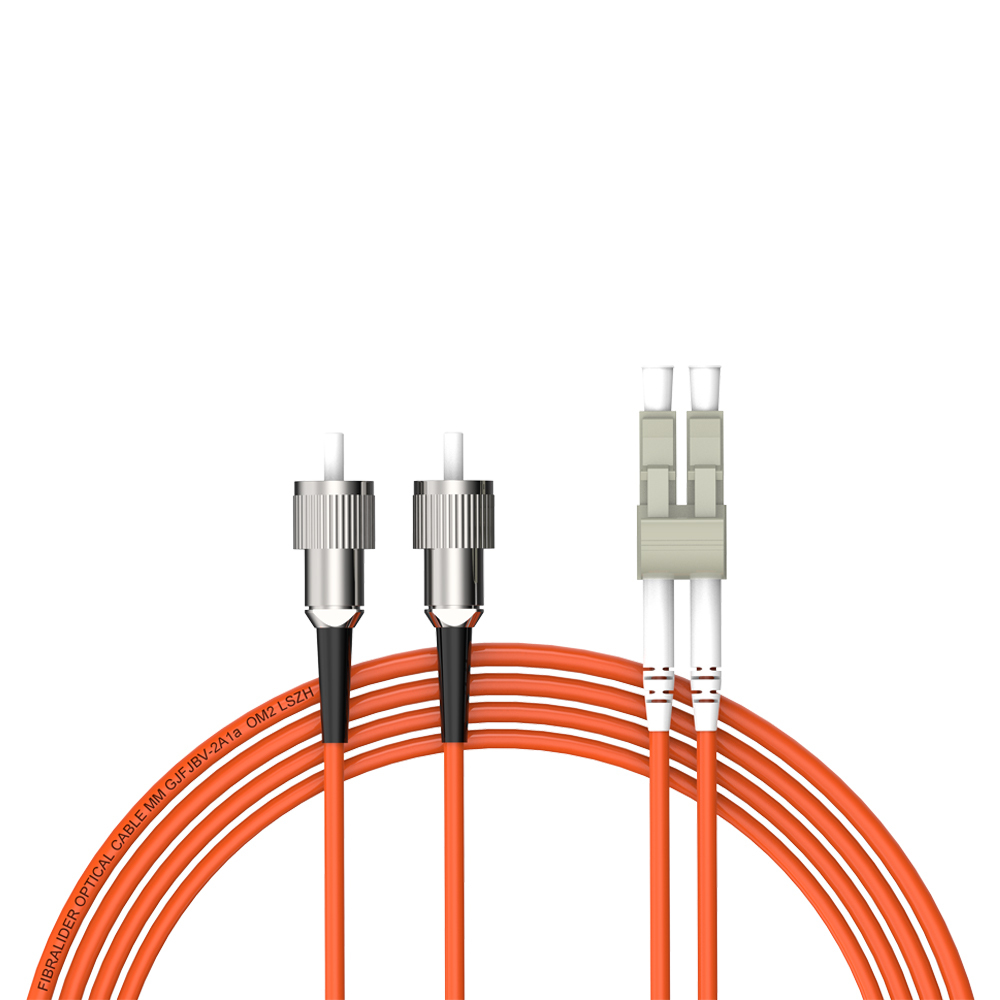 Fiber Optic Patchcord LC/UPC-FC/UPC Multimode Duplex OM2 LSZH MM Fiber Optical Patch Cord Cables