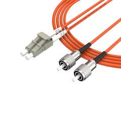 Fiber Optic Patchcord LC/UPC-FC/UPC Multimode Duplex OM2 LSZH MM Fiber Optical Patch Cord Cables