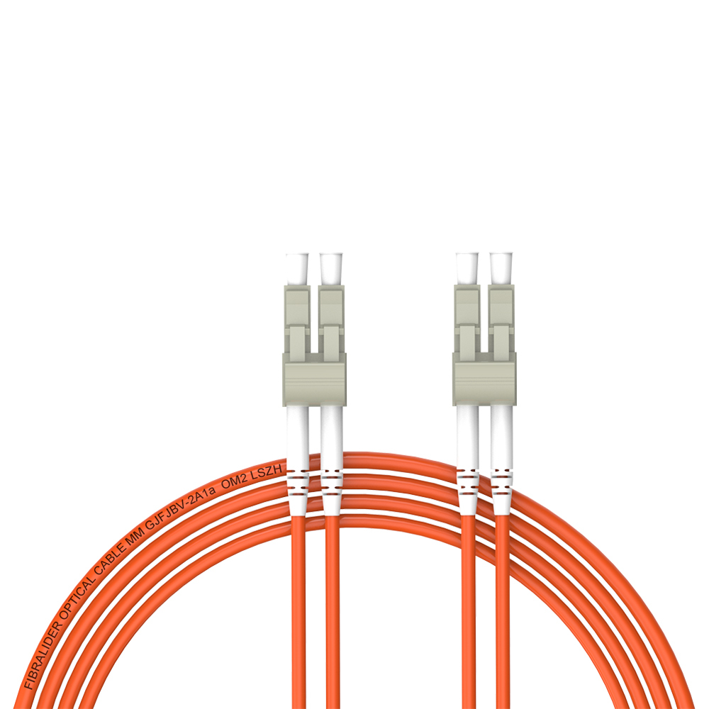 Patchcord de fibra óptica LC/UPC-LC/UPC Multimodo Duplex OM2 LSZH MM Cabos de patch cord de fibra óptica