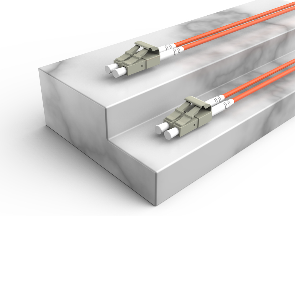Patchcord de fibra óptica LC/UPC-LC/UPC Multimodo Duplex OM2 LSZH MM Cabos de patch cord de fibra óptica