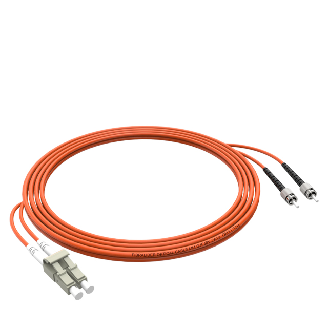 Fiber Optic Patchcord LC/UPC-ST/UPC Multimode Duplex OM2 LSZH MM Fiber Optical Patch Cord Cables
