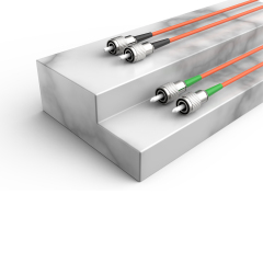 Patchcord de fibra óptica FC/APC-FC/UPC Multimodo Duplex OM2 LSZH MM Cabos de patch cord de fibra óptica