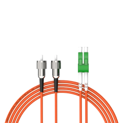 Fiber Optic Patchcord FC/UPC-LC/APC Multimode Duplex OM2 LSZH MM Fiber Optical Patch Cord Cables