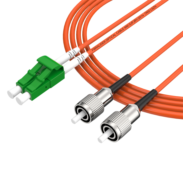 Fiber Optic Patchcord FC/UPC-LC/APC Multimode Duplex OM2 LSZH MM Fiber Optical Patch Cord Cables