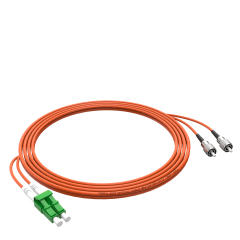 Fiber Optic Patchcord FC/UPC-LC/APC Multimode Duplex OM2 LSZH MM Fiber Optical Patch Cord Cables